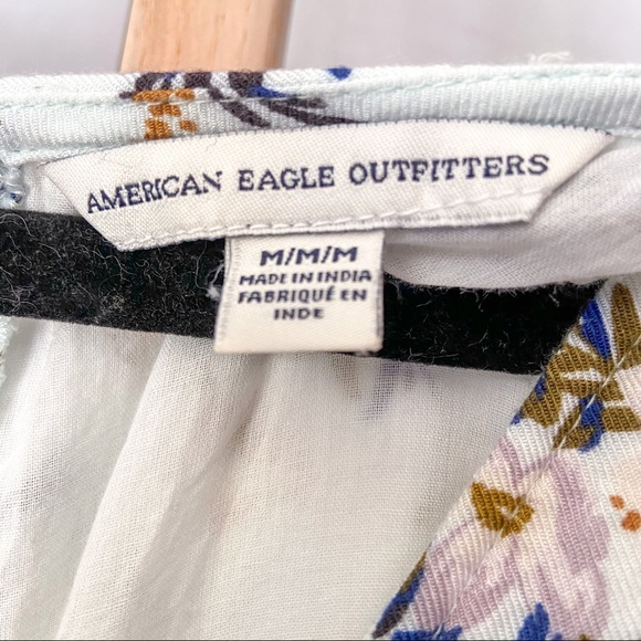 American Eagle Cut-out Floral Sundress Mini - Picture 8 of 8